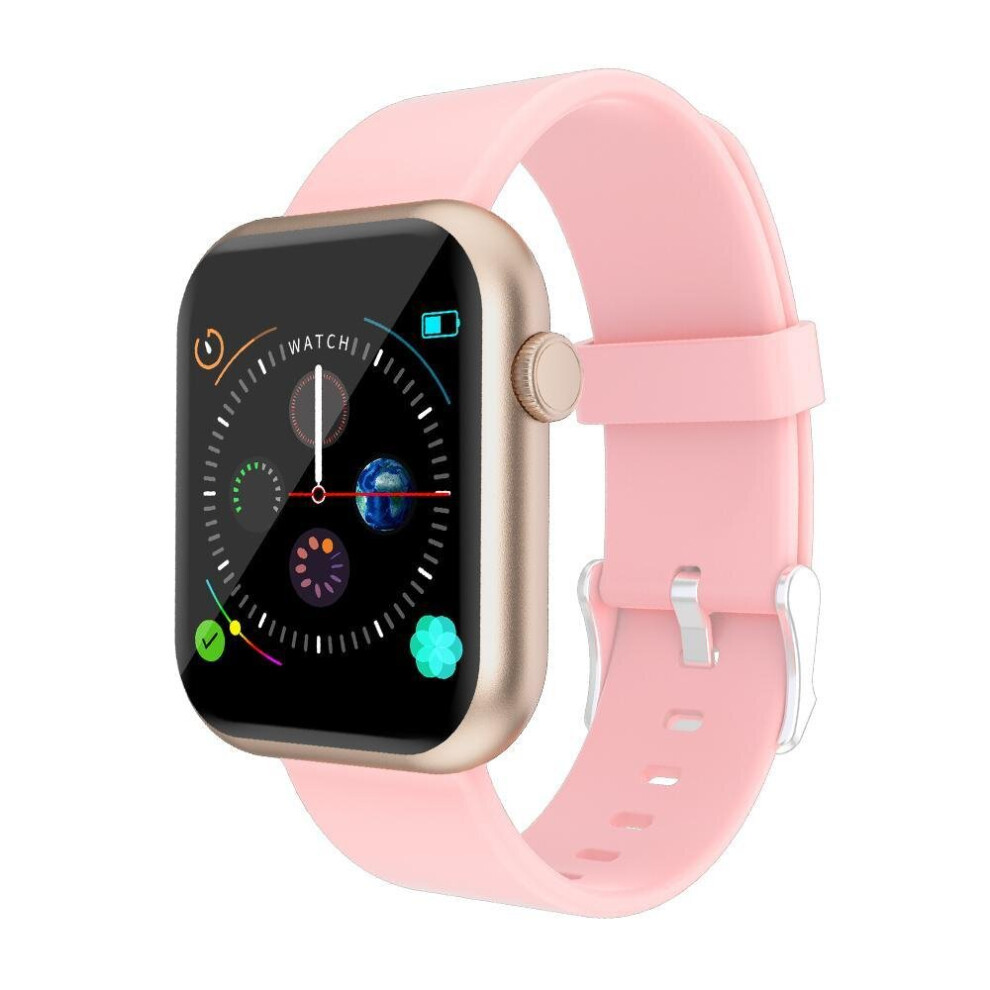 (Rose ) Colmi P9 Smartwatch Waterproof Fitness Tracker Activity Monitor For Android Ios Gold 654690737076
