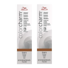 (5W - Pack of 2 ) 5WV Cinnamon Wella Color Charm Permanent Gel