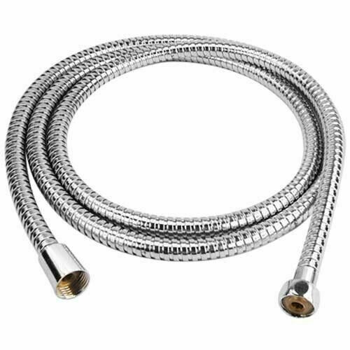 (2.0 m) Flexible Stainless Steel Chrome Shower Hose Pipe