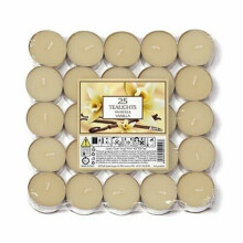 (One Size, Vanilla) Prices Candles Scented Tealights (Pack of 25)