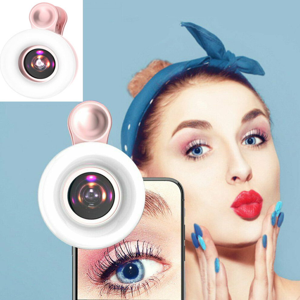 Portable Fill Light Beauty Lamp Video Lights Selfie Ring Light for Phone