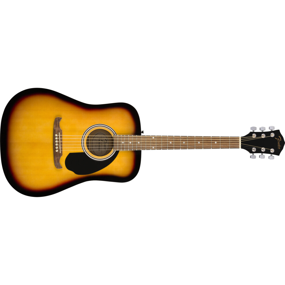 Fender Fa-125 Sb Dreadnought Acoustic Guitar With Gigbag