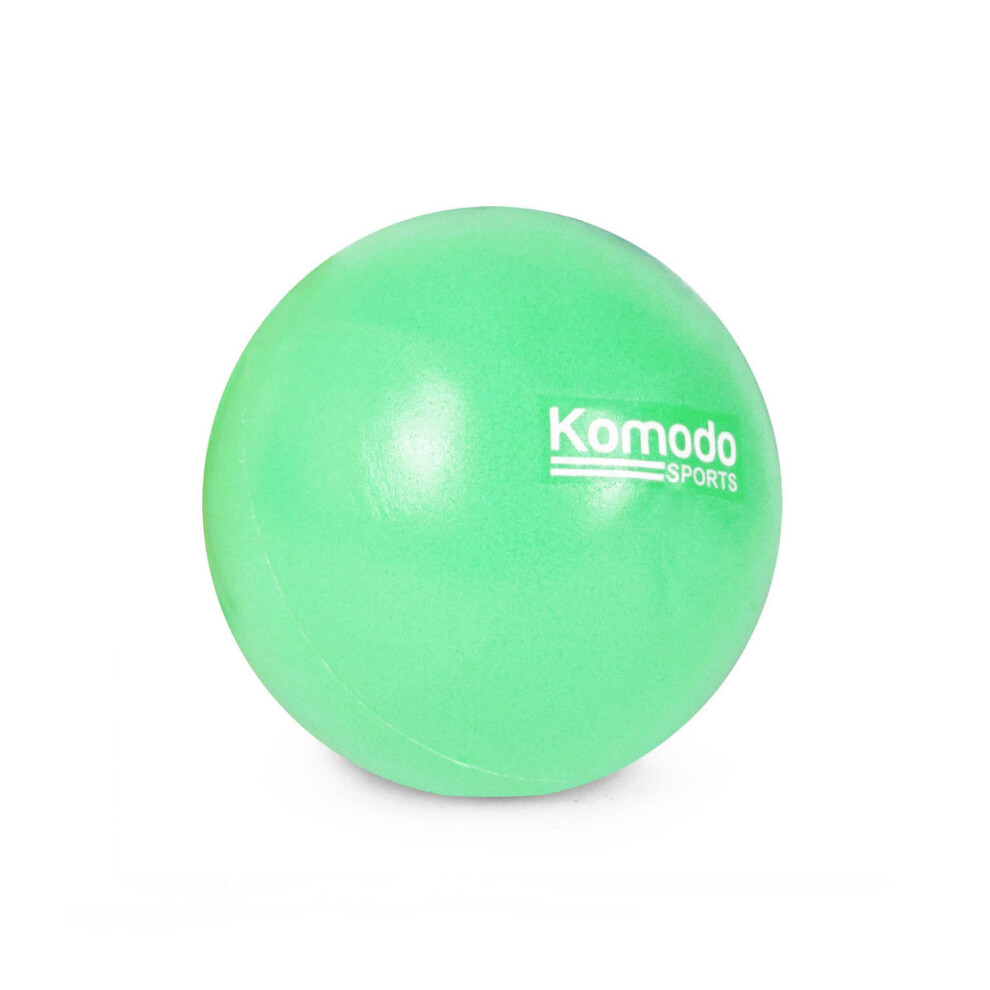 (18cm, Green) Komodo Exercise & Pilates Ball | Inflatable Yoga Ball 