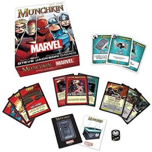 Asmodee Munchkin: Marvel - Board Game 1