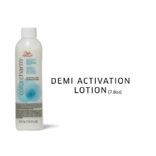(Activating Lotion (7.8oz) ) Wella Color Charm 7G Medium Golden Brown Demi – Permanent Haircolor