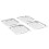 VidaXL vidaXL 8x Gastronorm Containers GN 1/2 20mm Stainless Steel Stackable Tray 2