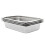 VidaXL vidaXL 4x Gastronorm Container GN 1/1 100mm Stainless Steel Stackable Tray Pan 1