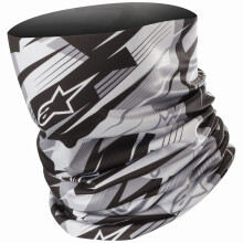 Alpinestars Blurred Neck Tube One Size Black/Grey