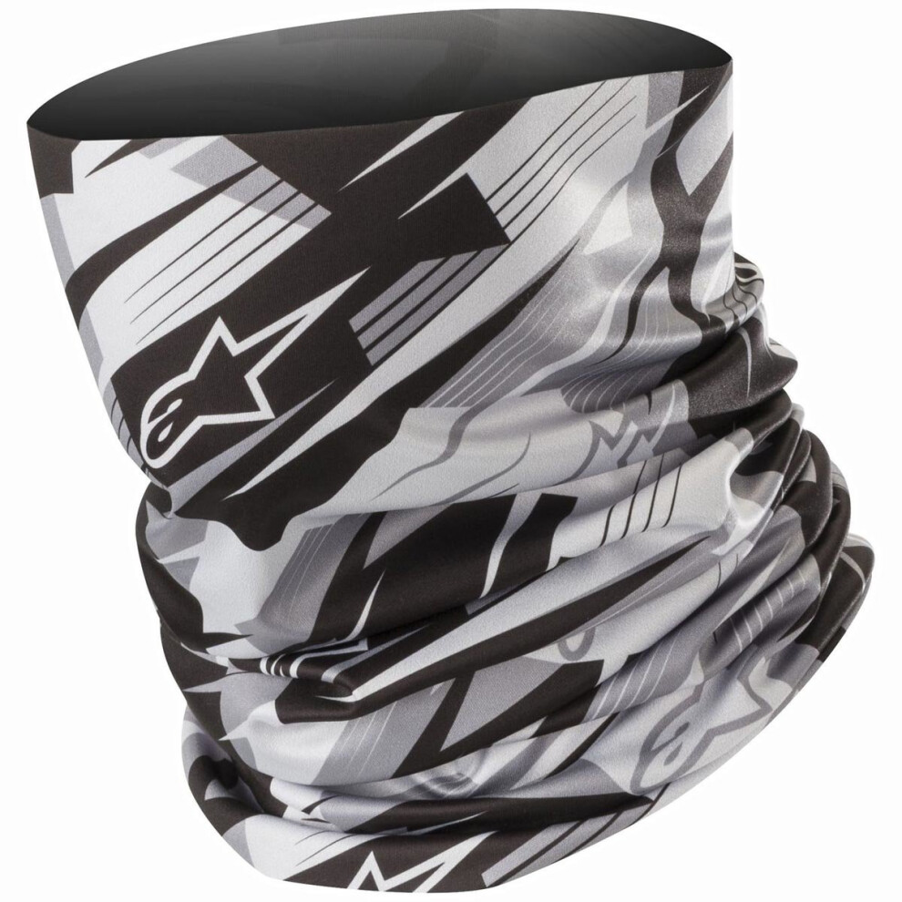 Alpinestars Blurred Neck Tube One Size Black/Grey Black,Grey 8033637210704