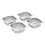 VidaXL vidaXL 12x Gastronorm Containers GN 1/6 65mm Stainless Steel Stackable Tray 2
