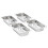 VidaXL vidaXL 8x Gastronorm Containers GN 1/3 65mm Stainless Steel Stackable Tray 2