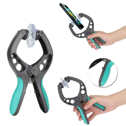 LCD Screen Separation Green Suction Cup Pliers Mobile Phone Opening Repair Tools