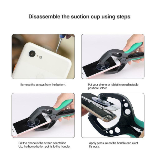 LCD Screen Separation Green Suction Cup Pliers Mobile Phone Opening Repair Tools 2