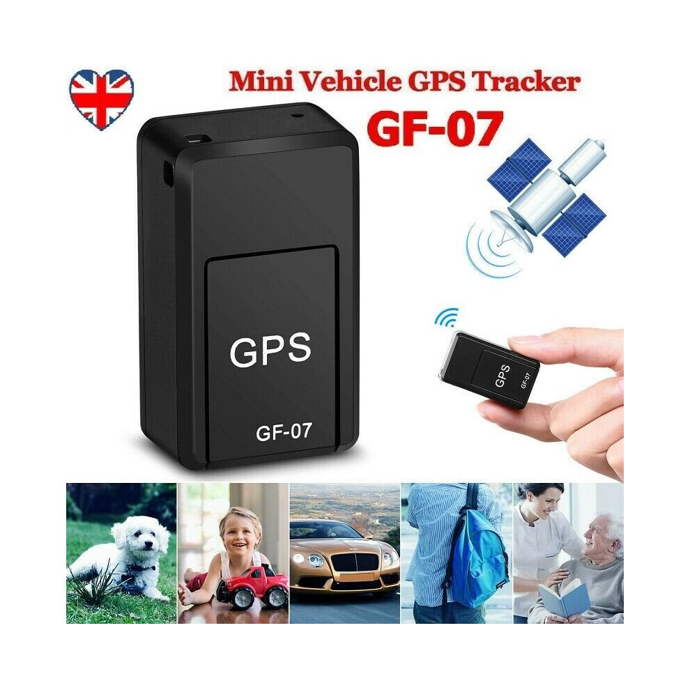 Mini Gf-07 Car Gps Tracker Realtime Sos Tracking Device Gsm/Gprs Anti-Lost Gb 699966380754