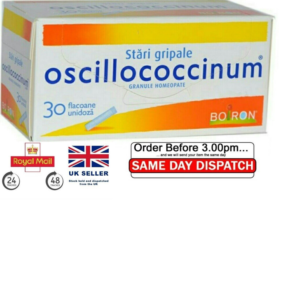 Boiron Oscillococcinum 30 Dose Prevents Cold & Flu Uk P&P