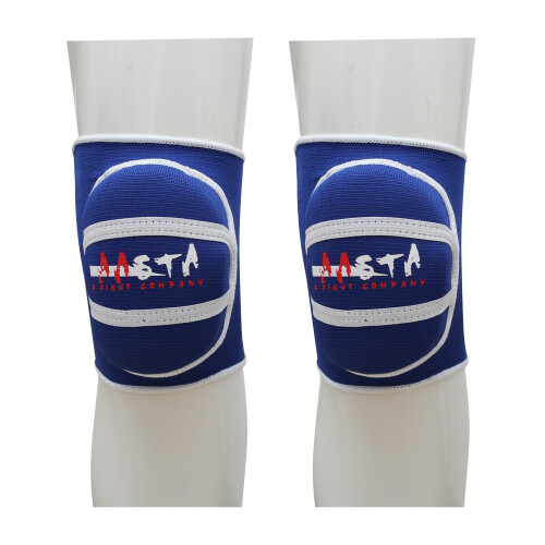(Medium, Blue) Aasta Cycling Knee Pads Strength Heavy