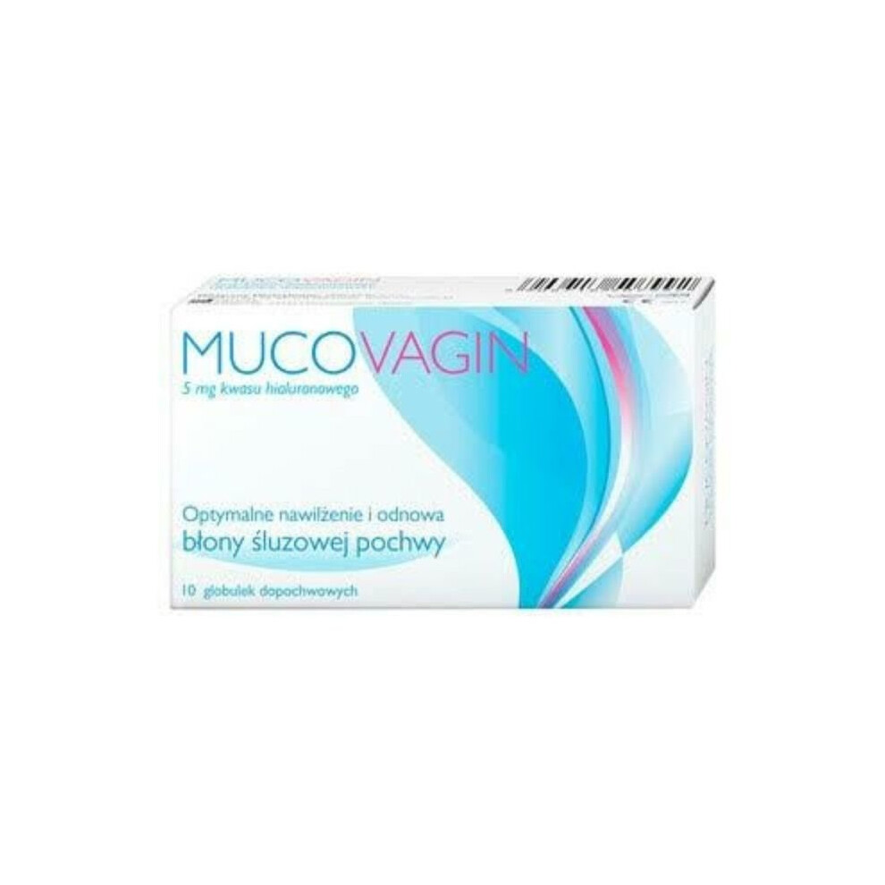 Apteka Mucovagin, Globulki Dopochwowe, 10 Sztuk