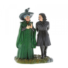 Department 56 Harry Potter Dorp Accessoire Snape en McGonagall Beeld, 8.9 cm, Multicolor