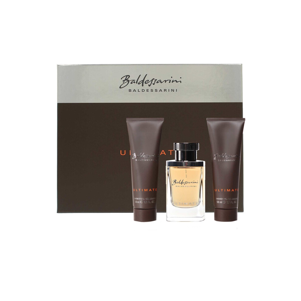 Baldessarini Ultimate Eau De Toilette Spray 50Ml Shower Gel 50Ml, Shower Gel 50Ml
