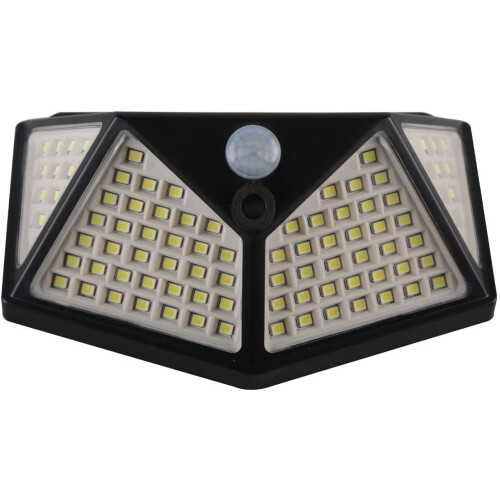 Solar Light - Rechargeable PIR Solar Light - 100 SMD LEDs (Amtech) 1