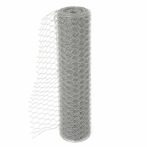 Galvanised Chicken Wire Mesh For Hutches, Coops & Aviaries - 13mm
