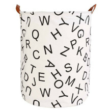 (Letter) Foldable Washing Clothes Laundry Basket Storage Hamper Bin Bag Tidy Home