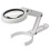 Foldable 8 LED Lighted Magnifying Lamp Reading Magnifier with Light Stand Clamp 2