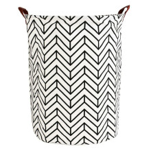 (B Patterm) Foldable Washing Clothes Laundry Basket Storage Hamper Bin Bag Tidy Home