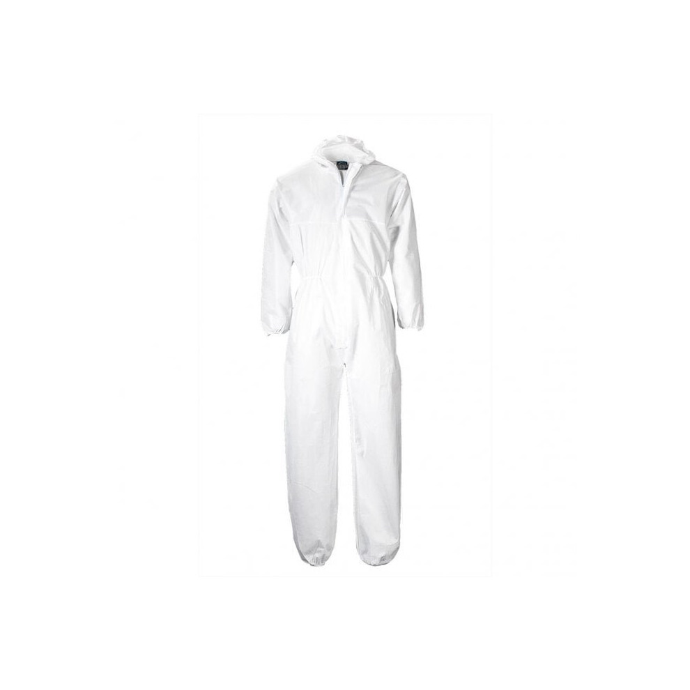 BizTex SMS Coverall Type 5/6 White Medium