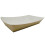 GoPak Kraft Large Meal Tray - 1x500 1