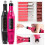 (Rose Red (USB Plug)) Pro Electric Nail Drill Machine Art Manicure Frinder Bits Set 1