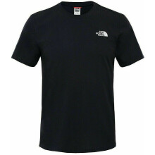 (Black, S) New Men's The North Face Simple Dome Cotton Logo Sports T-Shirt Tee Shirt Top