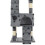VidaXL vidaXL Cat Tree with Sisal Scratching Posts 170cm Paw Prints Grey Kitten Tower 5