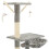 VidaXL vidaXL Cat Tree with Sisal Scratching Posts 230-250cm Grey Kitten Play Tower 3