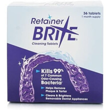 Orthocare Retainer Brite Cleaning Tablets - 36 Tablets