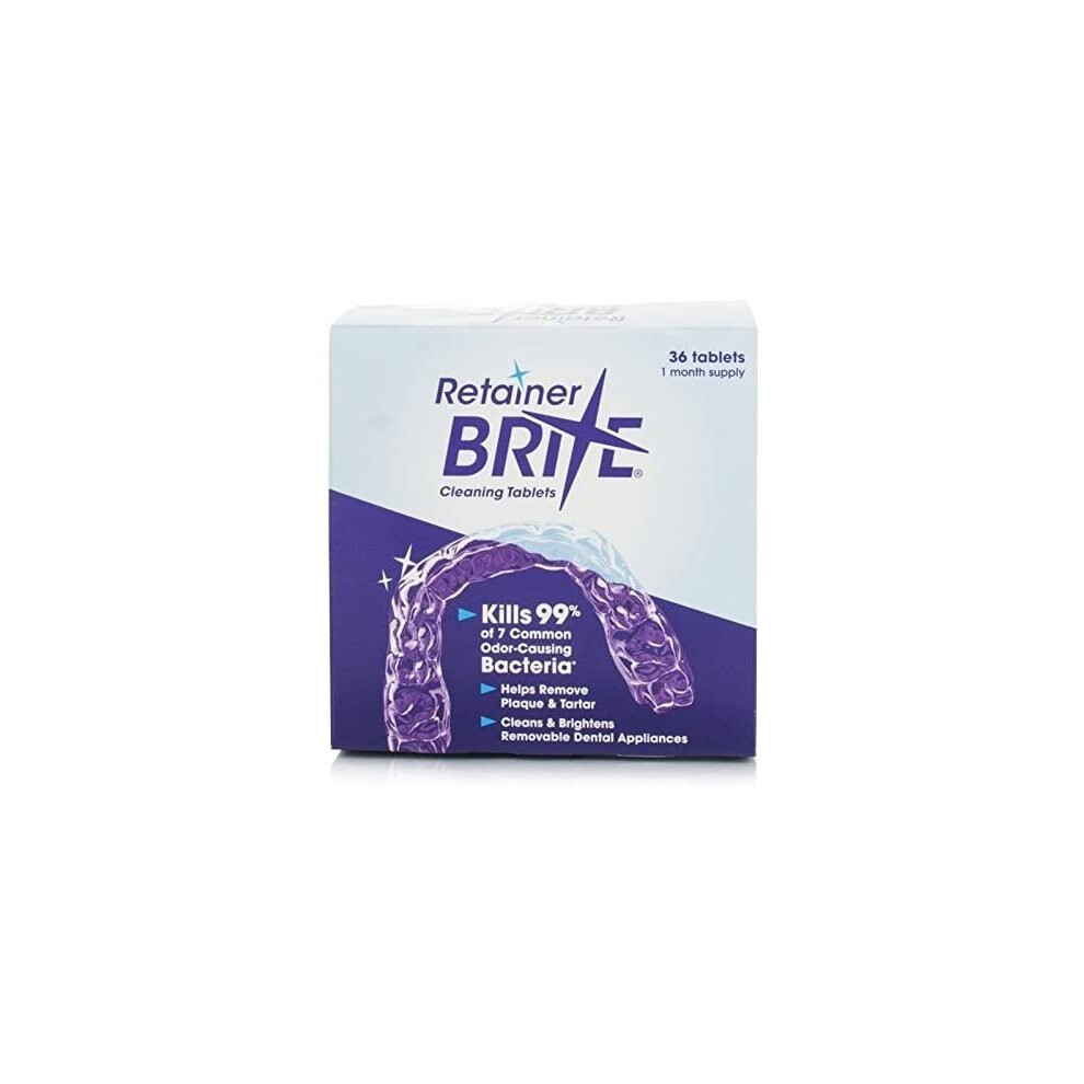 Orthocare Retainer Brite Cleaning Tablets - 36 Tablets