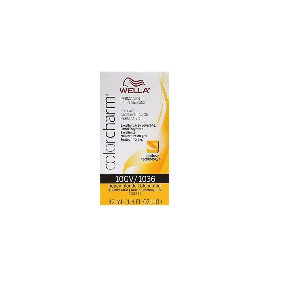 Wella Multicoloured (10Gv Honey Blonde ) Color Charm Haircolor 10Gv Honey Blonde