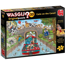 Wasgij Original 1000 Piece 33 Calm On The Canal
