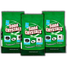 3 PCS DRI PAK SODA CRYSTALS MULTI PURPOSE CLEANER 1 KG BIODEGRADABLE LAUNDRY AID