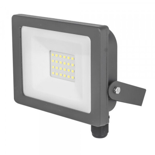 Status STATUS Slim Line LED Flood Light - Grey - 20W [S20WSFLG1PKB6]