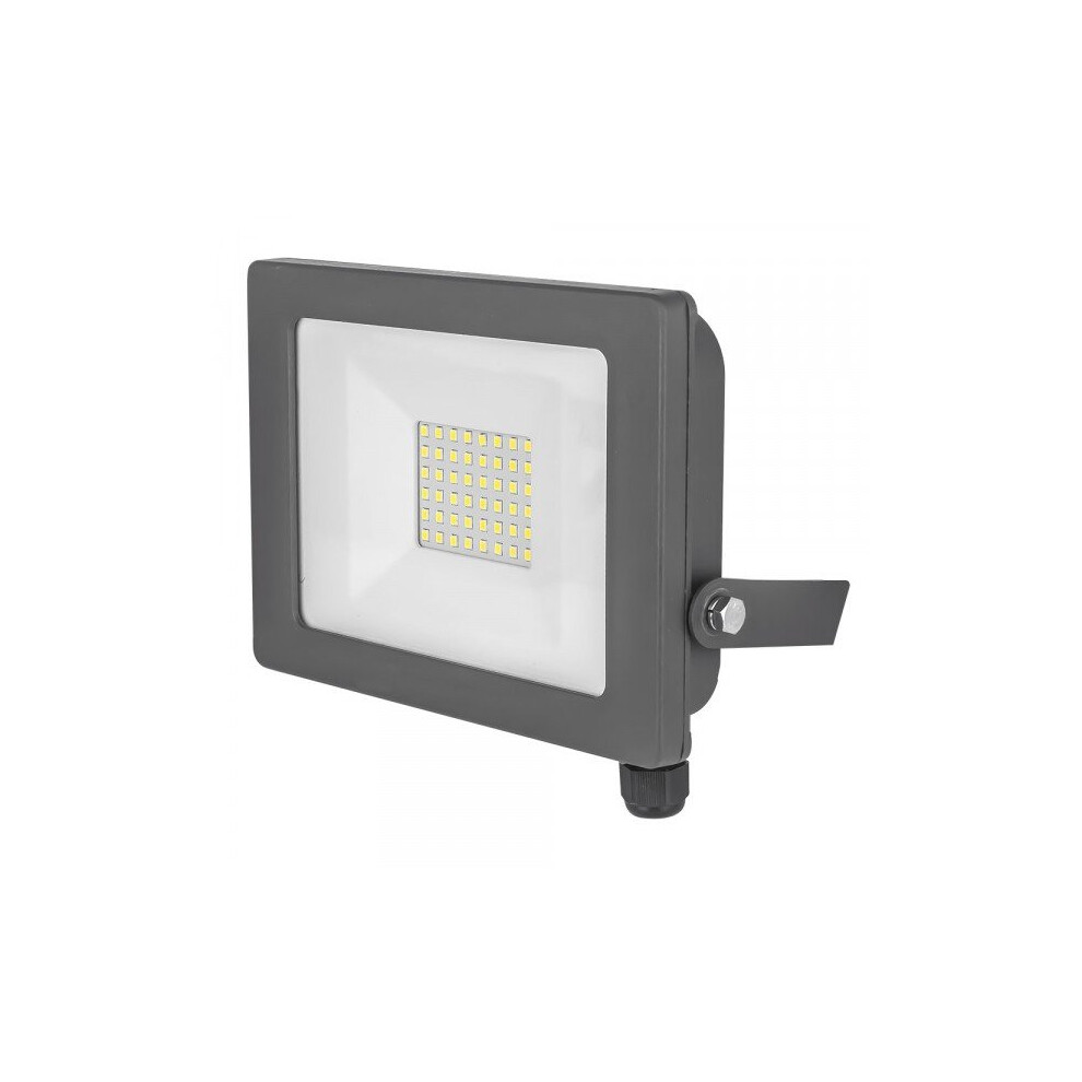 STATUS Slim Line LED Flood Light - Grey - 30W [S30WSFLG1PKB3]