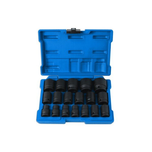 LASER Impact Socket Set - 1/2 Inch Drive - 18 Piece [6648]