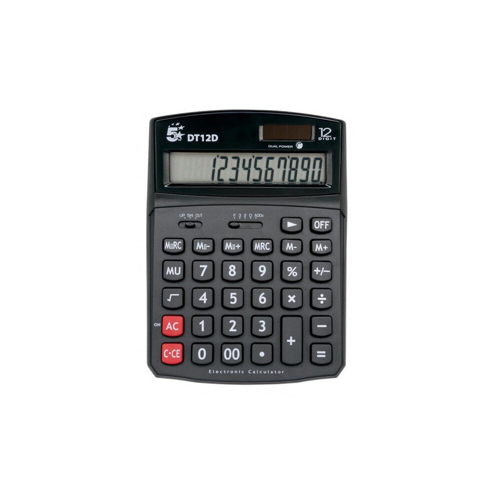 ValueX 540 10 Digit Desktop Calculator Silver - 10272