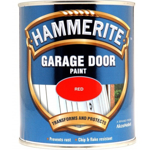 HAMMERITE Garage Door Paint - Red - 750ml [5092852]
