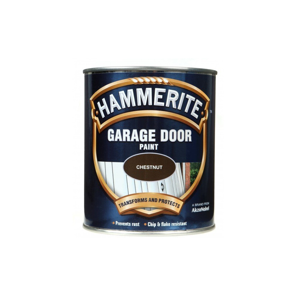 HAMMERITE Garage Door Paint - Chestnut - 750ml [5092849]