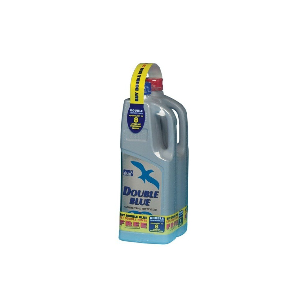Toilet Fluid - Double Blue + Free Double Rinse - 2 Litres - Elsan DBR02X - Image 5