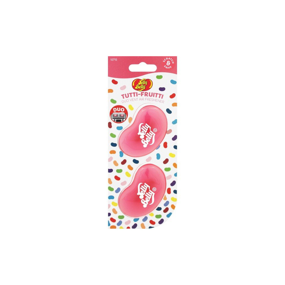 JELLY BELLY Tutti Fruitti - Mini Vent 3D Gel - Duo Pack [15715]