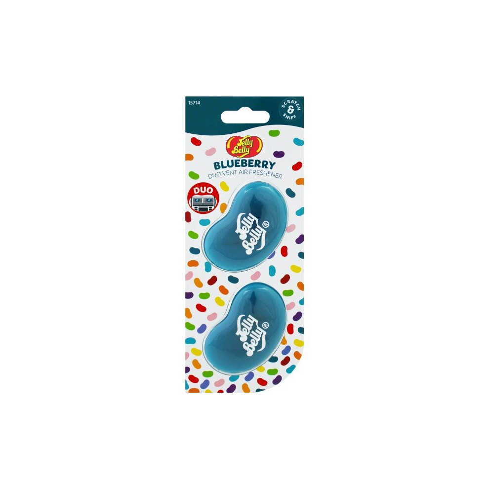 JELLY BELLY Blueberry - Mini Vent 3D Gel - Duo Pack [15714]