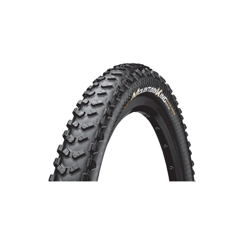 (26 X 2.3 Inch, Black) Continental Mountain King III Protection Tyre