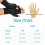 (S) Copper Compression Gloves For Arthritis Carpal Tunnel Hand Support Pain Relief 2
